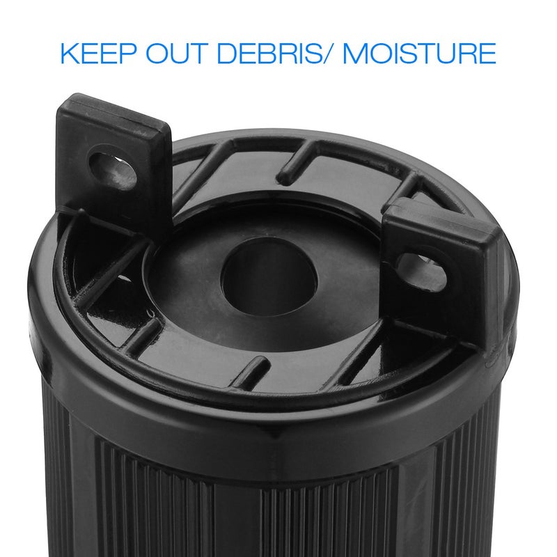 Miady NEMA L14-30P Generator Plug, 30 Amp 4-Prong Industrial Grade Locking Male Plug Up to 7,500W, Grounding Type/UL listed - Image 3